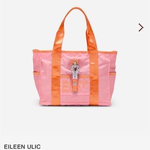 Pink and Orange George Gina & Lucy Utility Tote Eileen Ulic